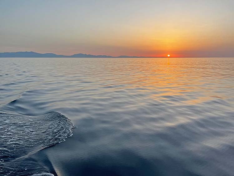 Sunrise cruise